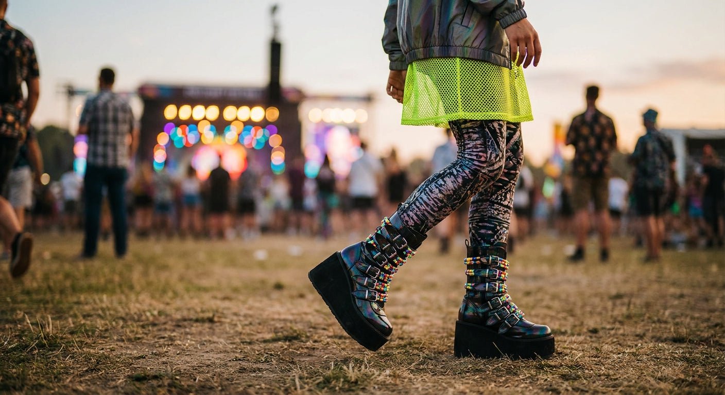 The Best Comfortable Shoes for Raves and Festivals - ChillFit Rave