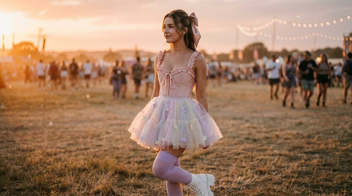 Coquette Rave Outfit: How to Build a Soft, Romantic Festival Look That Lasts All Night - ChillFit Rave