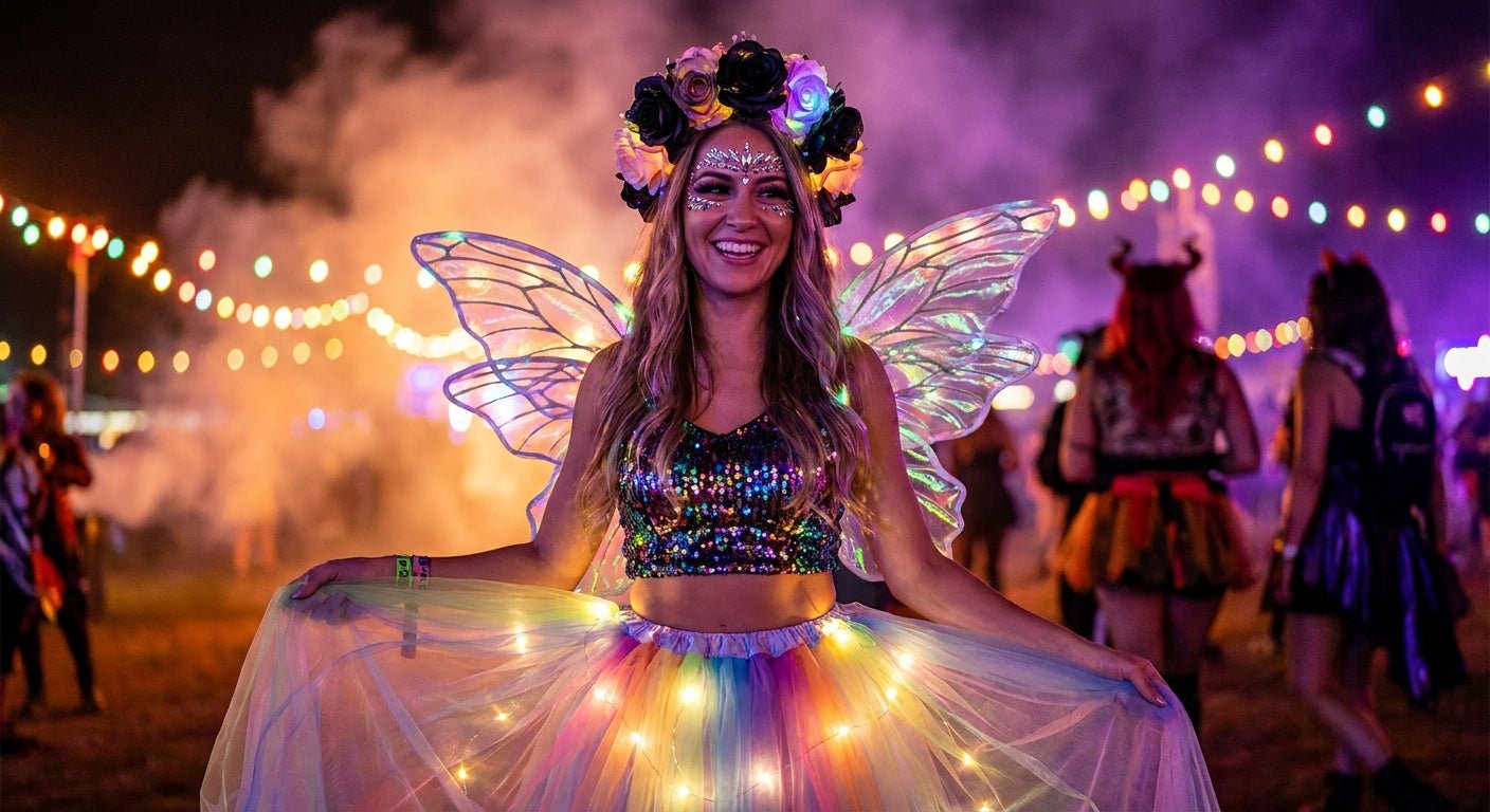 Rave Halloween Costume Ideas: Fairy, Angel, and Mermaid Looks - ChillFit Rave