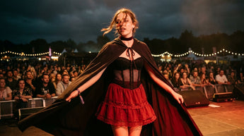 Vampire Rave Outfit: How to Build a Blood-Red-and-Black Vampcore Festival Look That Lasts All Night - ChillFit Rave