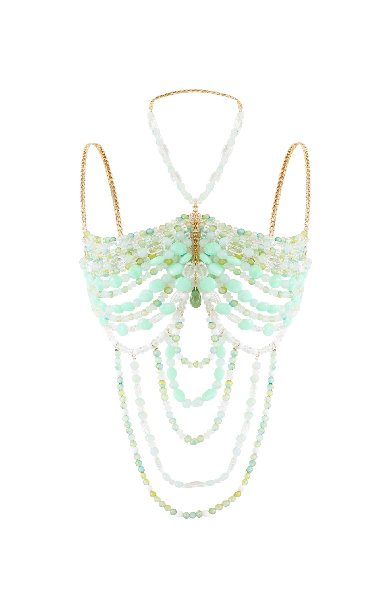 ANEMONE-Beaded Top - ChillFit Rave