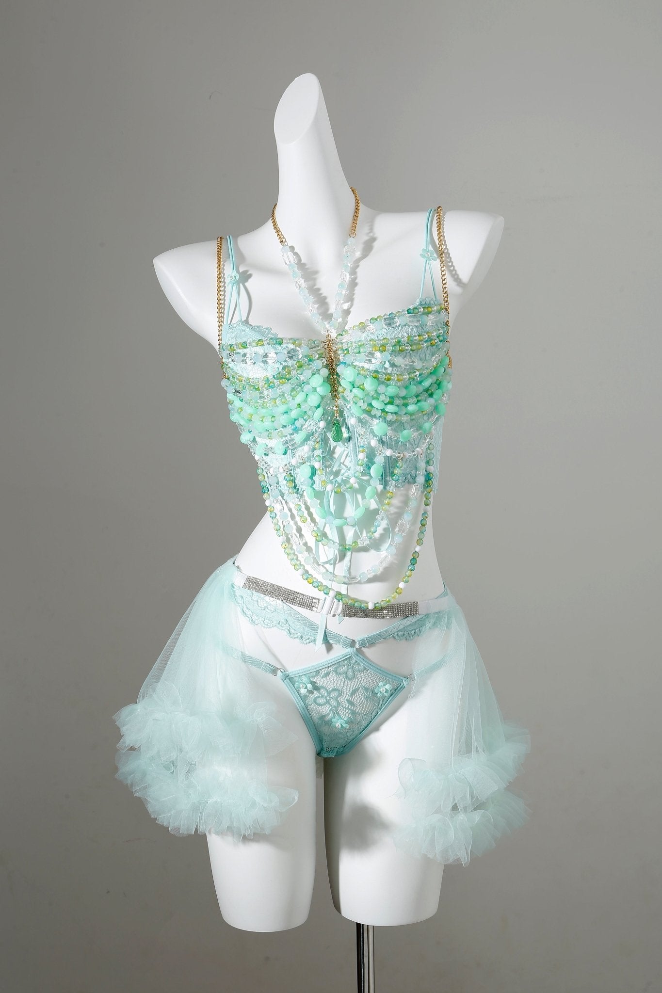 Anemone w Mini Skirt- Full Set - ChillFit Rave