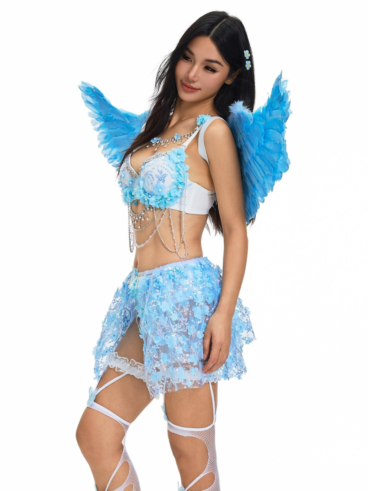 Angel Wings- Blue - ChillFit Rave