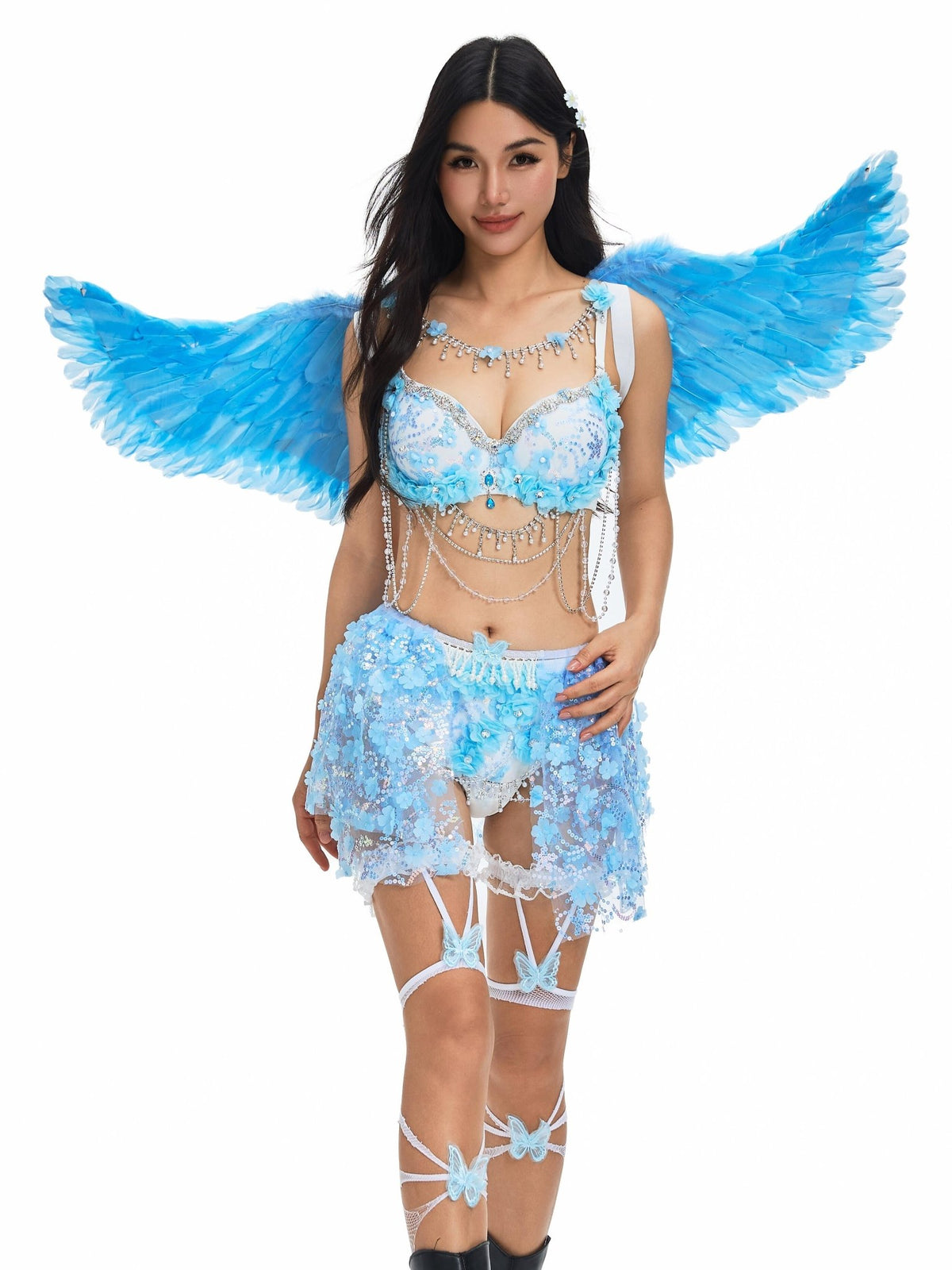 Angel Wings- Blue - ChillFit Rave