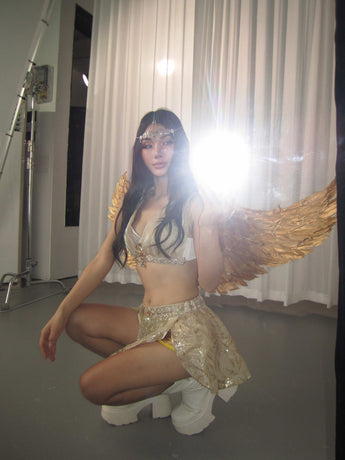 Angel Wings- Gold - ChillFit Rave