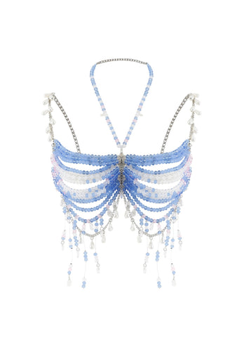 AZURA- Beaded Top - ChillFit Rave