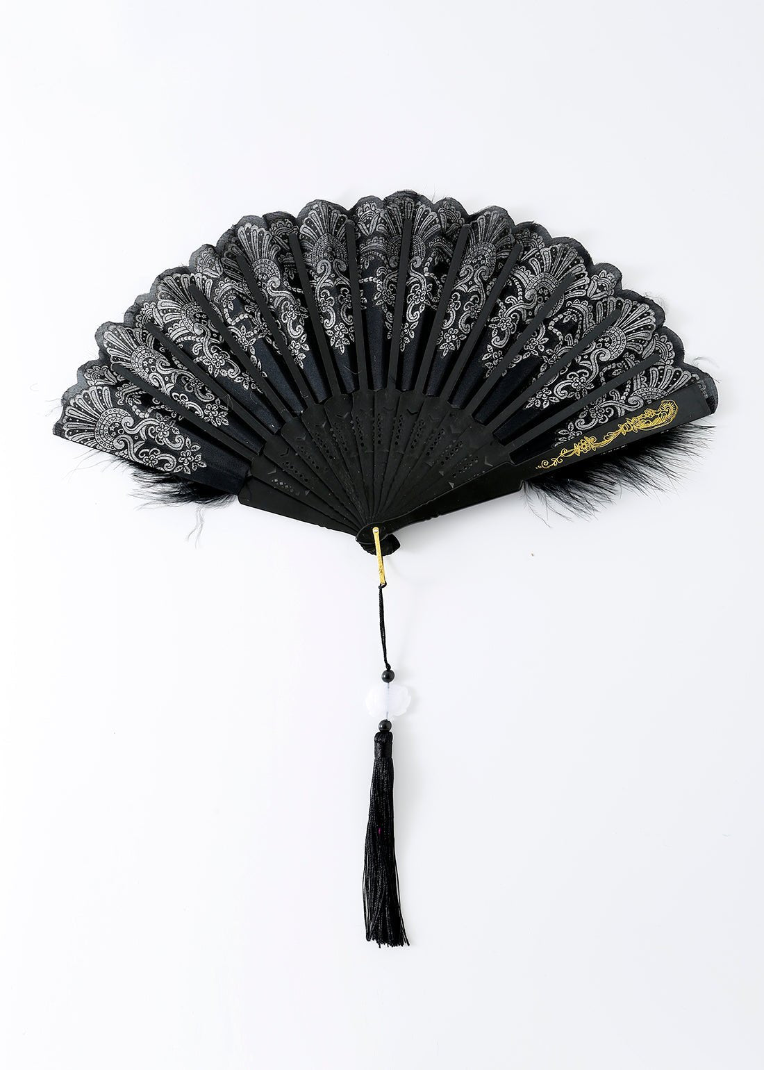 Black Feather Fan - ChillFit Rave
