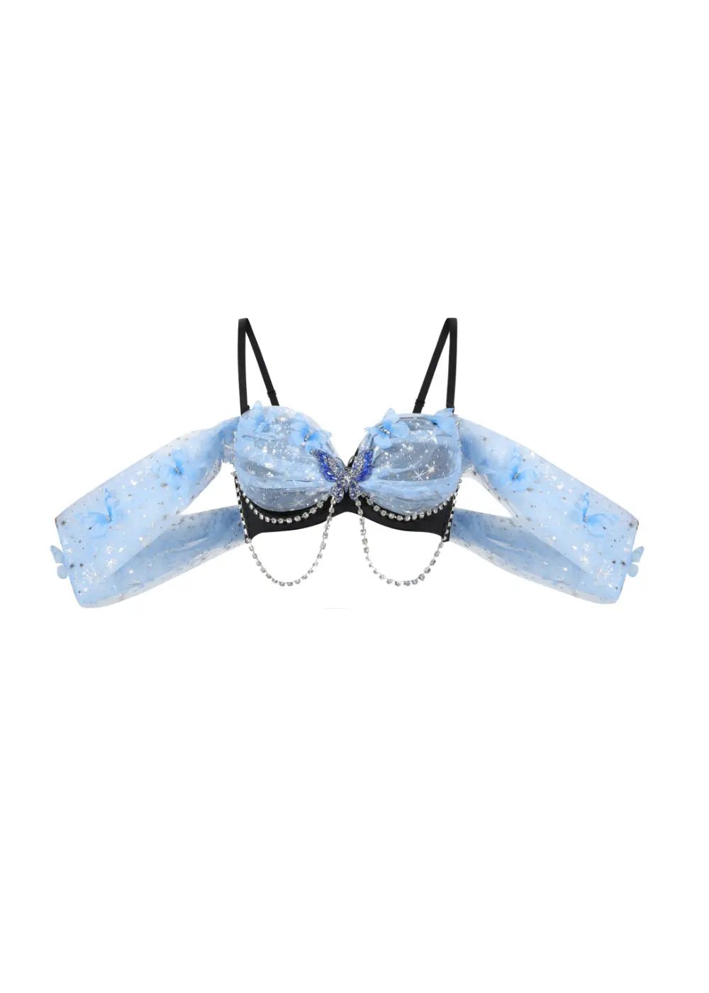Dream from the Sky - Black Blue - Top - Chill Fit Rave
