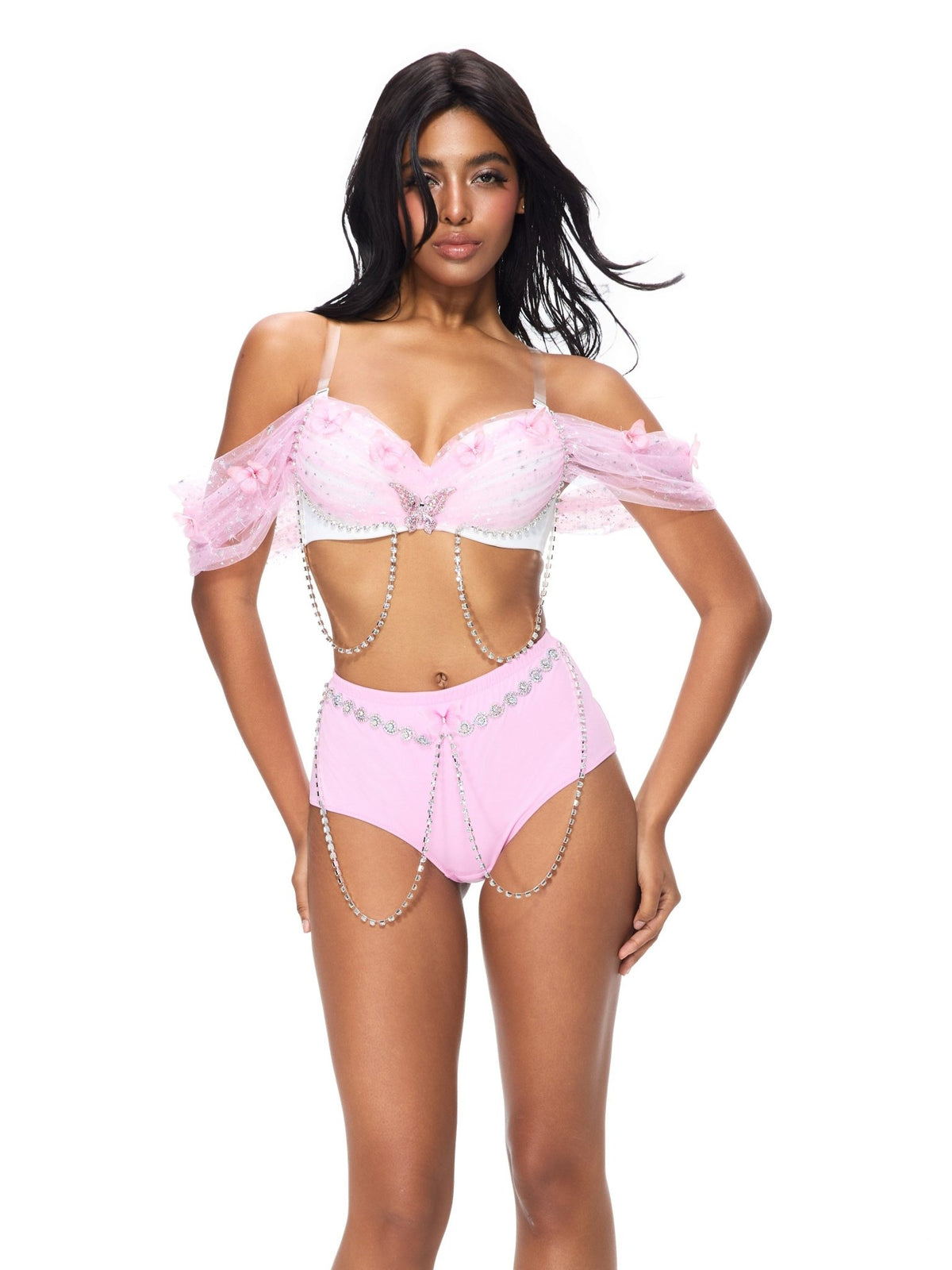 Dream from the Sky - Full Set - White Pink - ChillFit Rave