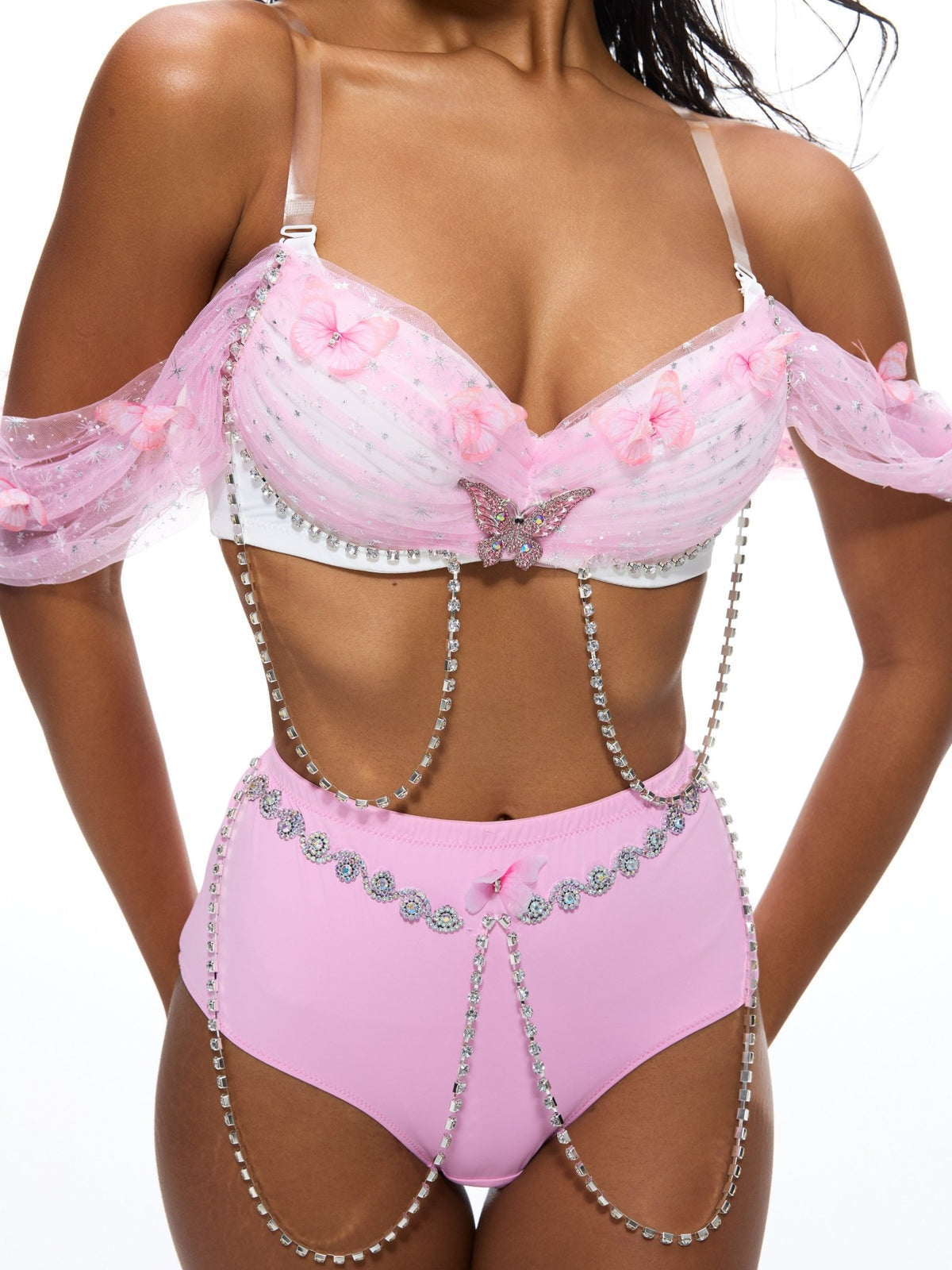 Dream from the Sky - Full Set - White Pink - ChillFit Rave