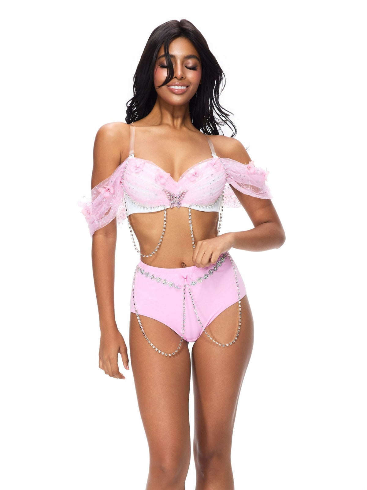 Dream from the Sky - Full Set - White Pink - ChillFit Rave