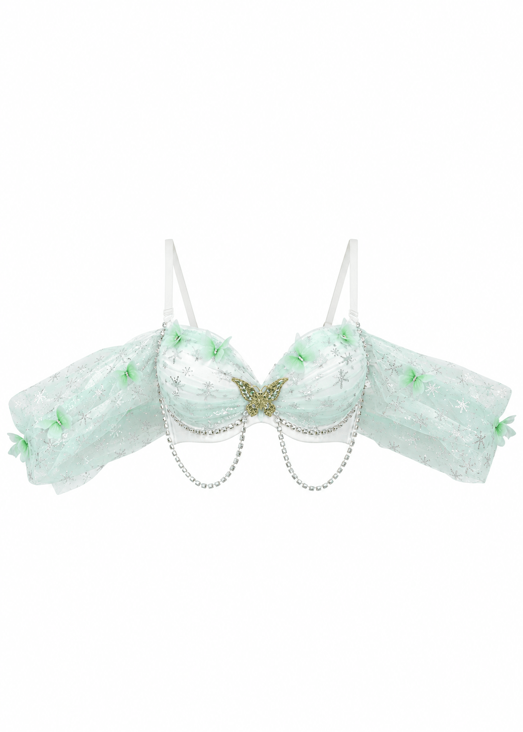 Dream from the Sky-Green-Top - ChillFit Rave