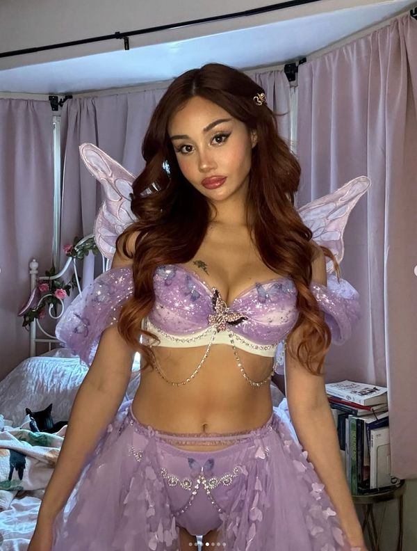 dream from the sky white purple starabelar