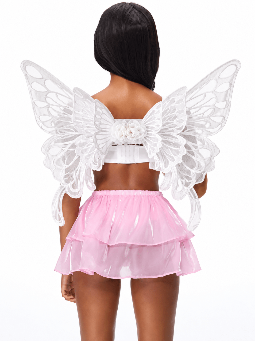 Gaia Fairy Wings- White - ChillFit Rave
