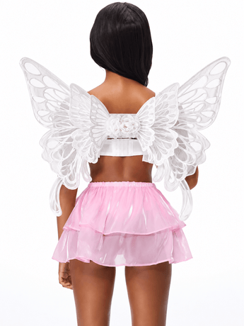 Gaia Fairy Wings- White - ChillFit Rave