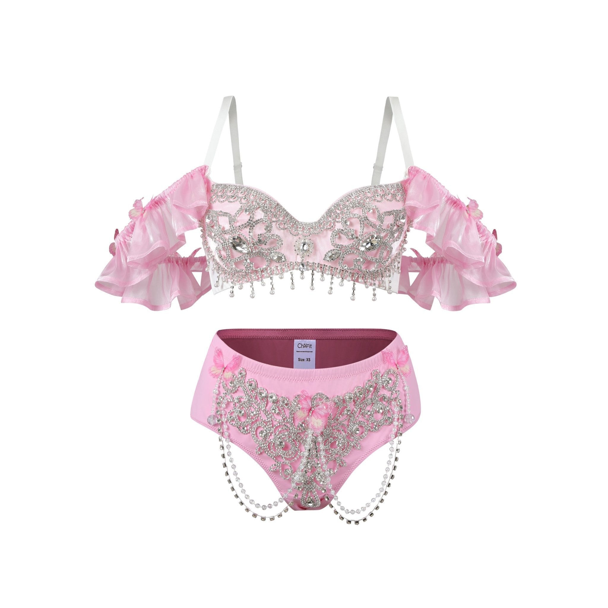 Glasswing - Full Set - Pink - ChillFit Rave