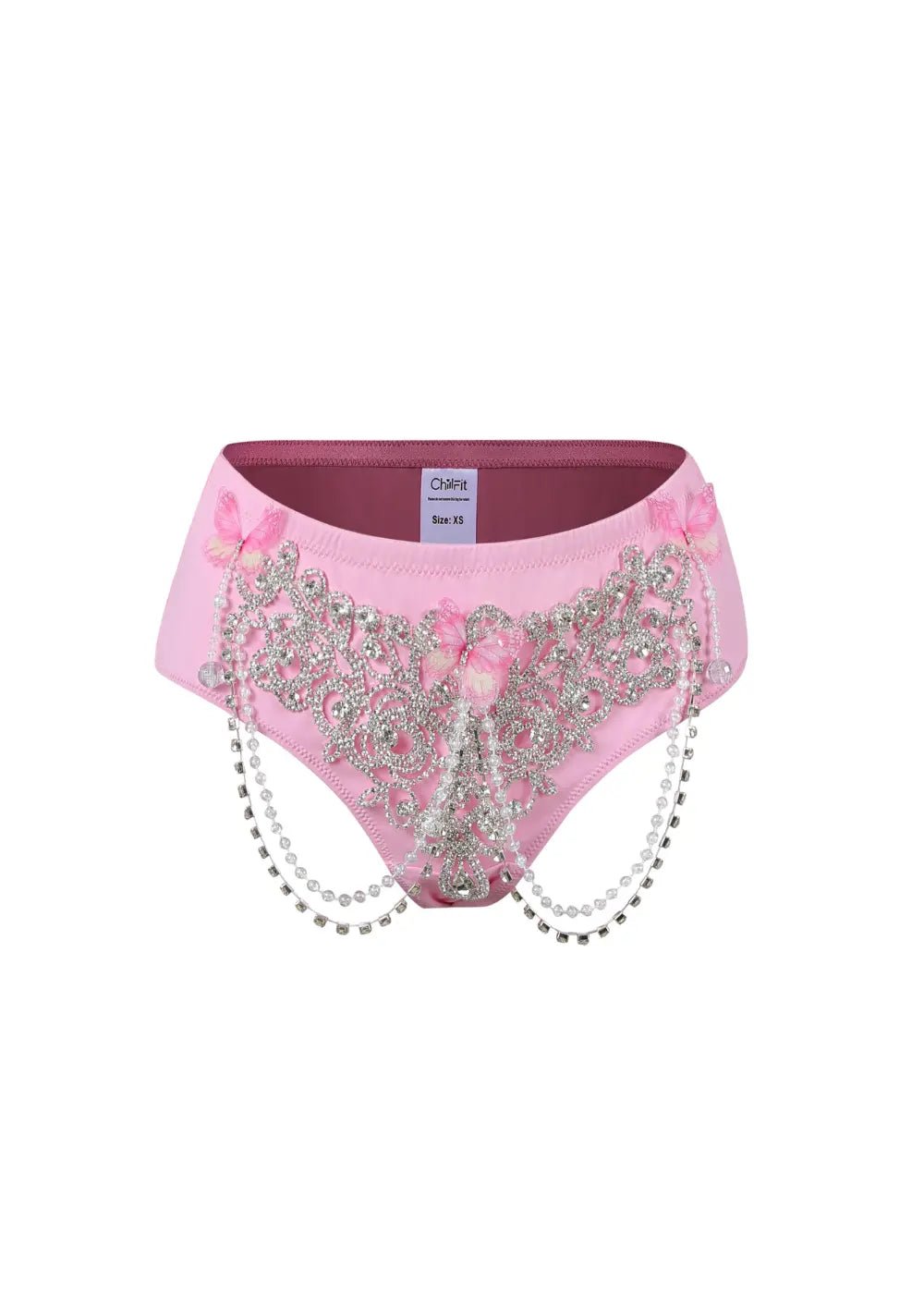Glasswing - Pink - Bottom - Chill Fit Rave