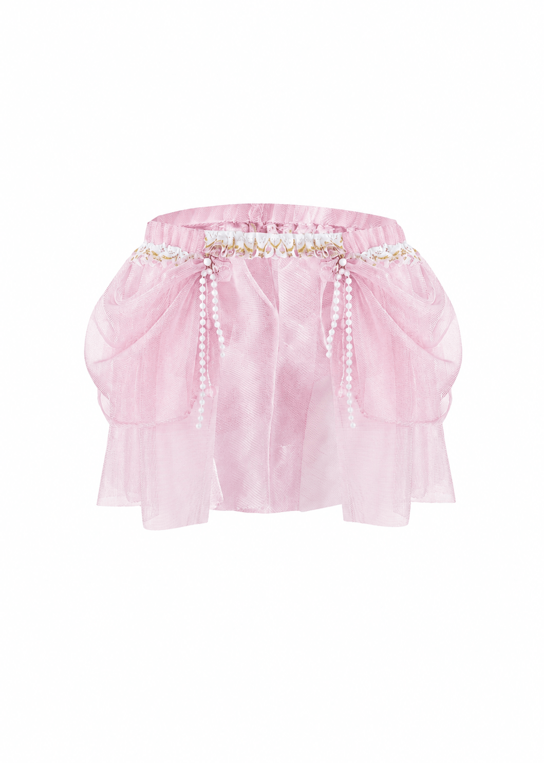 Gossamer-Pink-Skirt - ChillFit Rave
