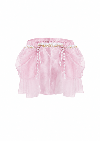 Gossamer-Pink-Skirt - ChillFit Rave