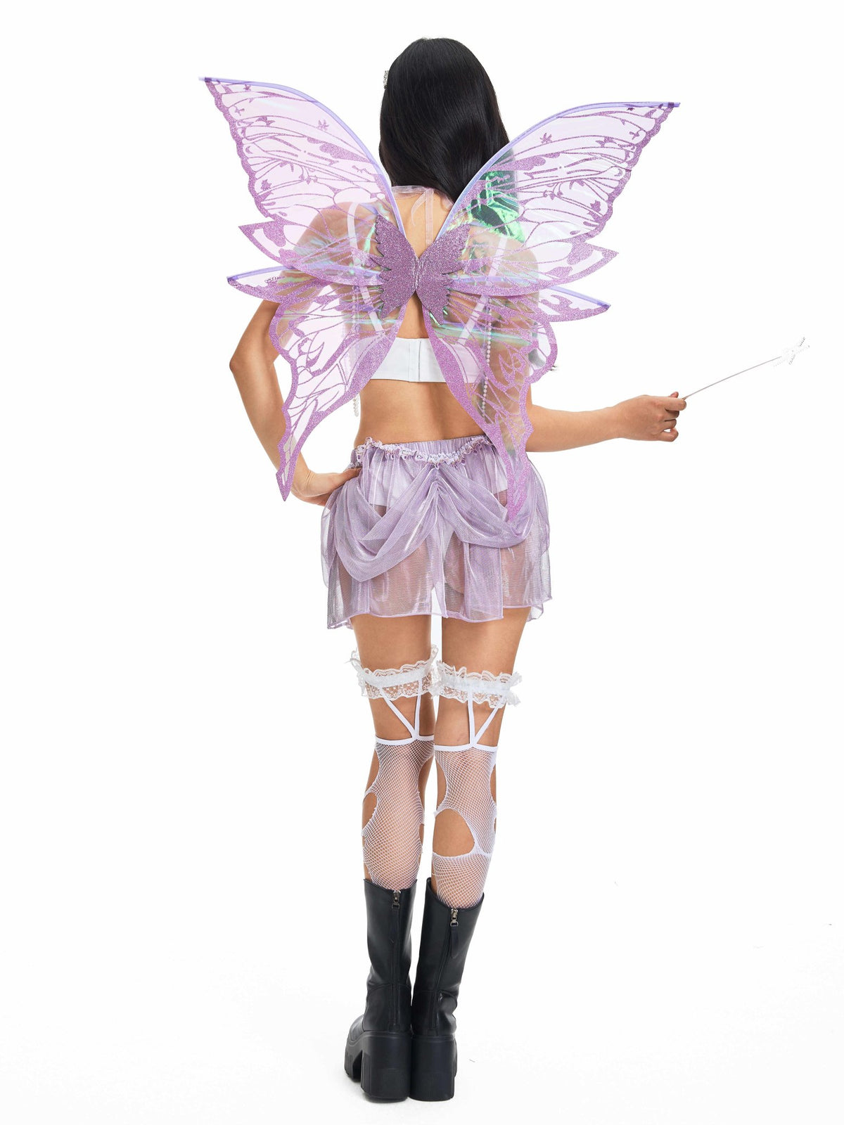 Gossamer-Purple-Skirt - ChillFit Rave