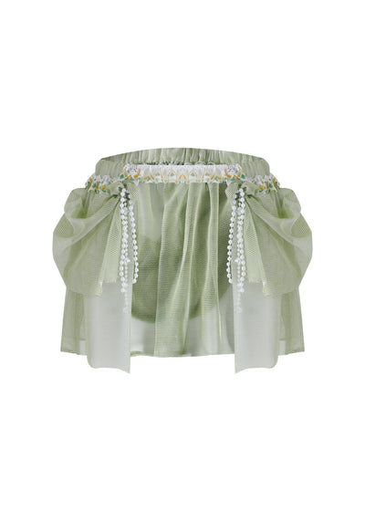 GOSSAMER - Skirt - Green