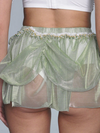 GOSSAMER - Skirt - Green - Chill Fit Rave