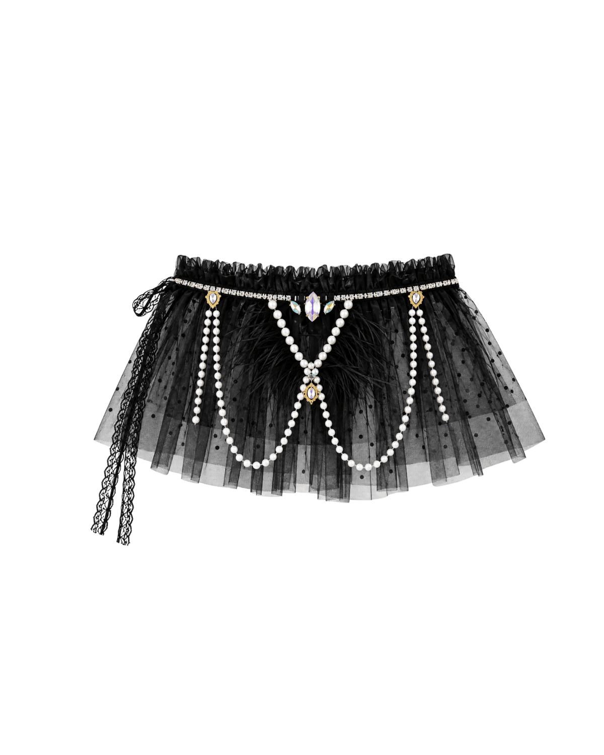 Haló- Skirt- Black - ChillFit Rave