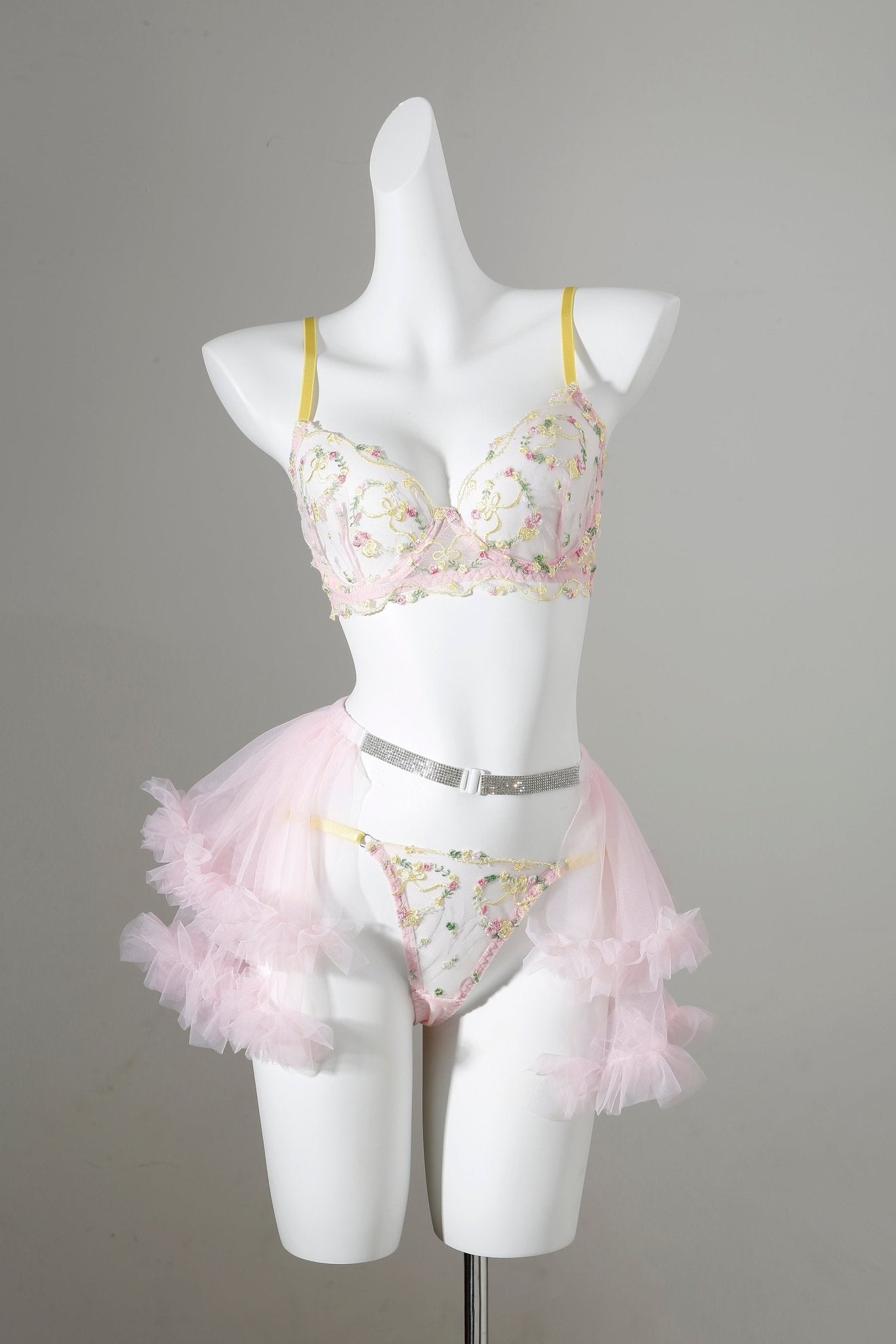 Hanami w Mini Skirt- Full Set - ChillFit Rave