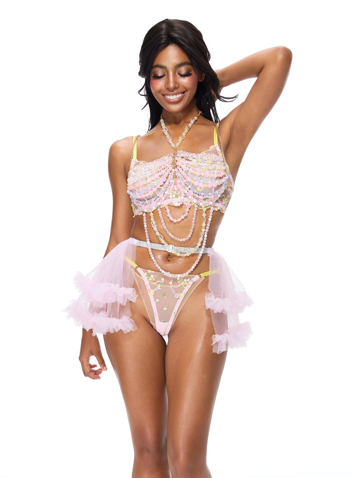 Hanami w Mini Skirt- Full Set - ChillFit Rave