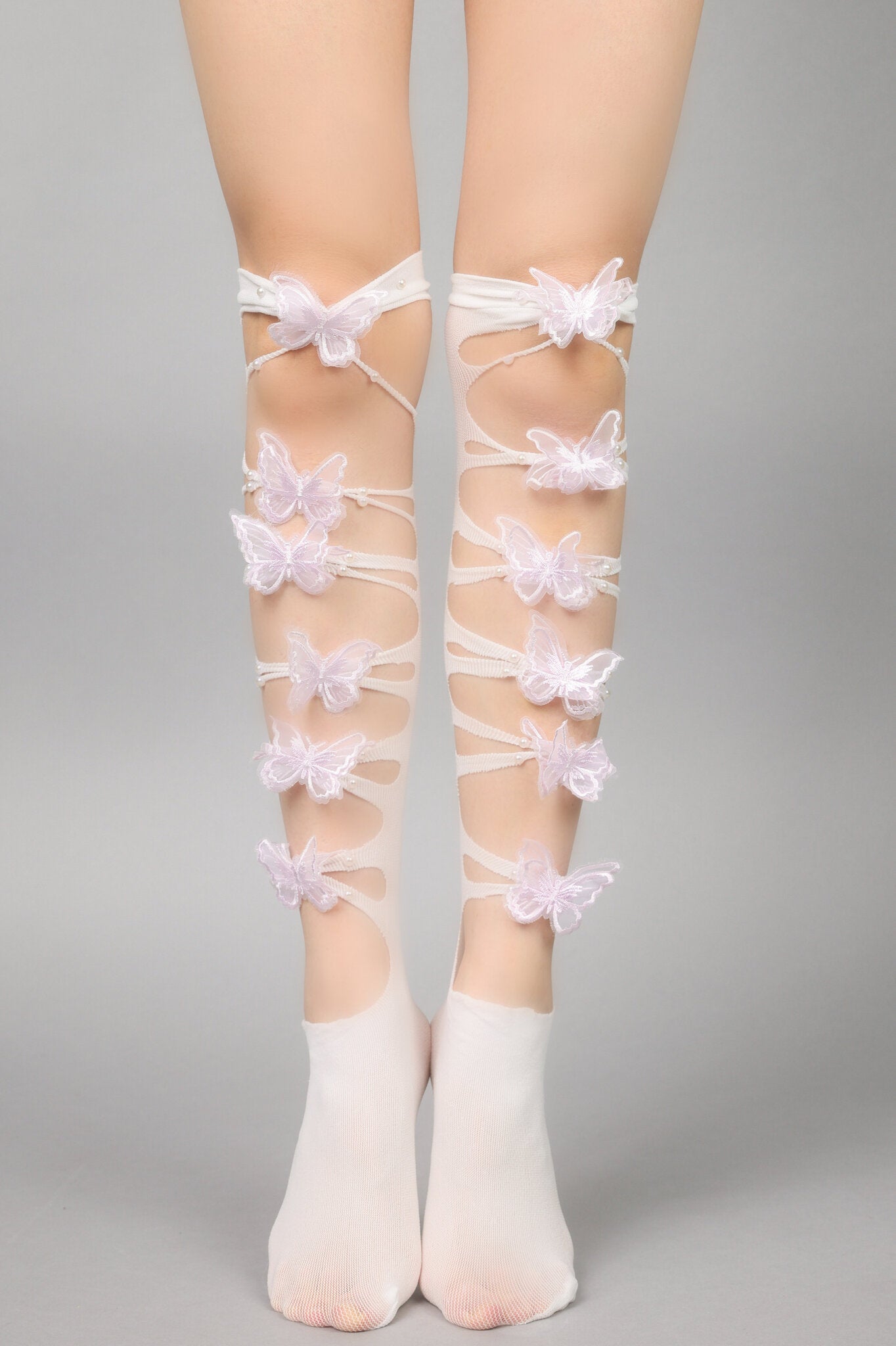 Hosiery - Butterfly Trap Purple - Chill Fit Rave
