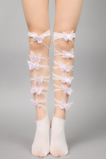 Hosiery - Butterfly Trap Purple - Chill Fit Rave