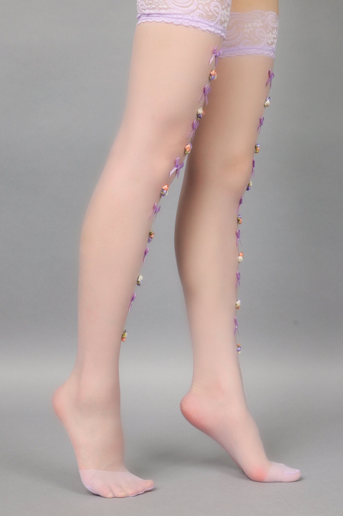 Hosiery - Lilac Garden - Chill Fit Rave