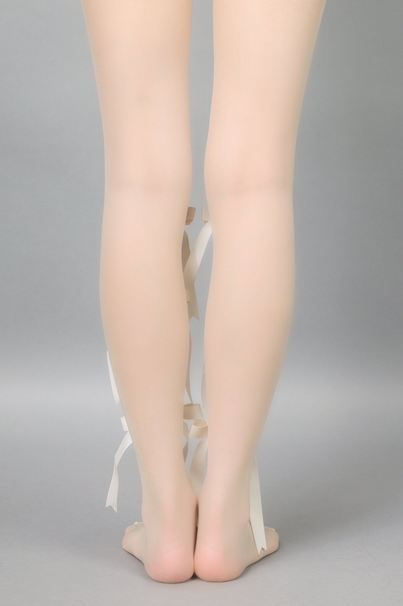Hosiery - Silky Ribbon White - Chill Fit Rave