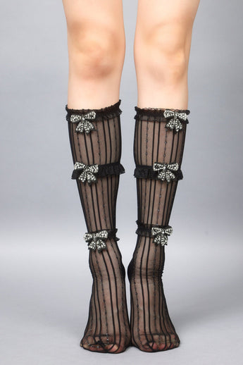 Hosiery - Splendor Bowtie - Chill Fit Rave