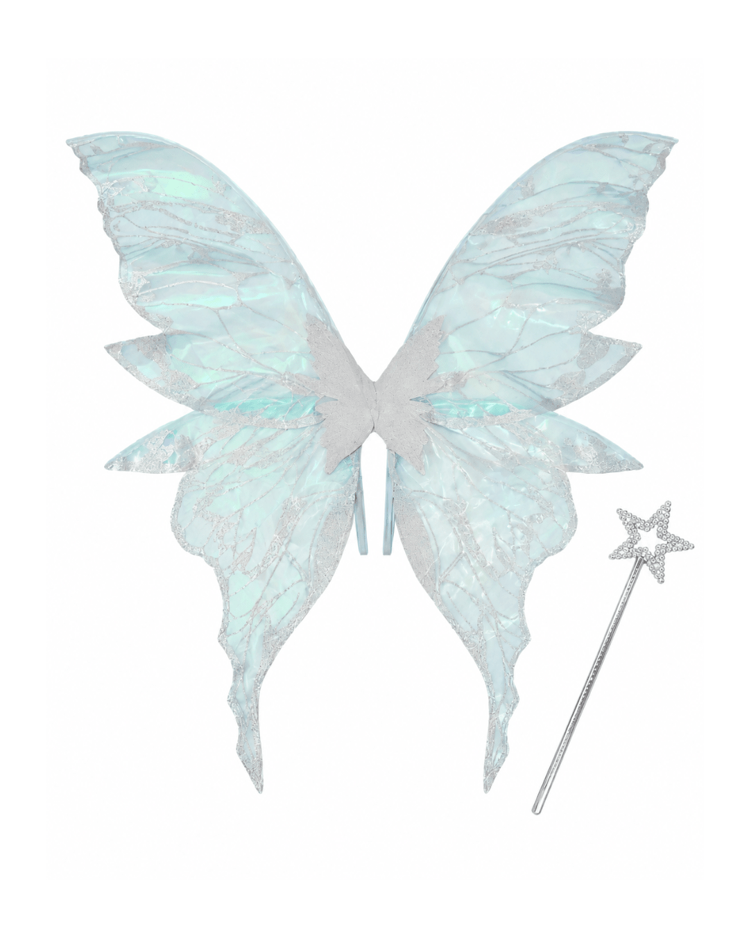 Ice Blue Fairy Wings - ChillFit Rave