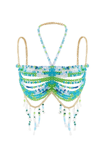 LAGOON- Beaded Top - ChillFit Rave