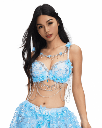 Lavendelle-Blue-Top - ChillFit Rave