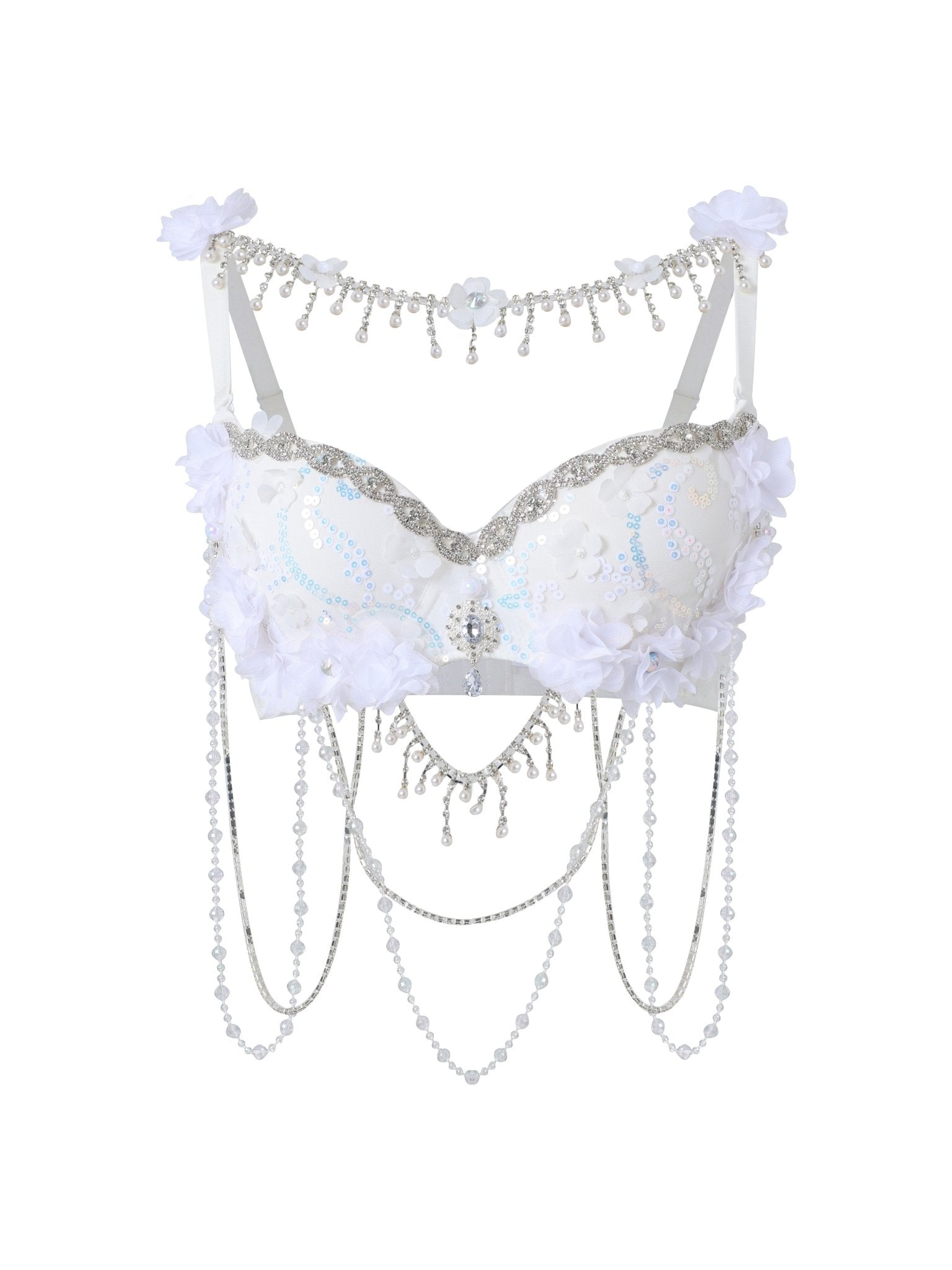 Lavendelle - White - Top - ChillFit Rave
