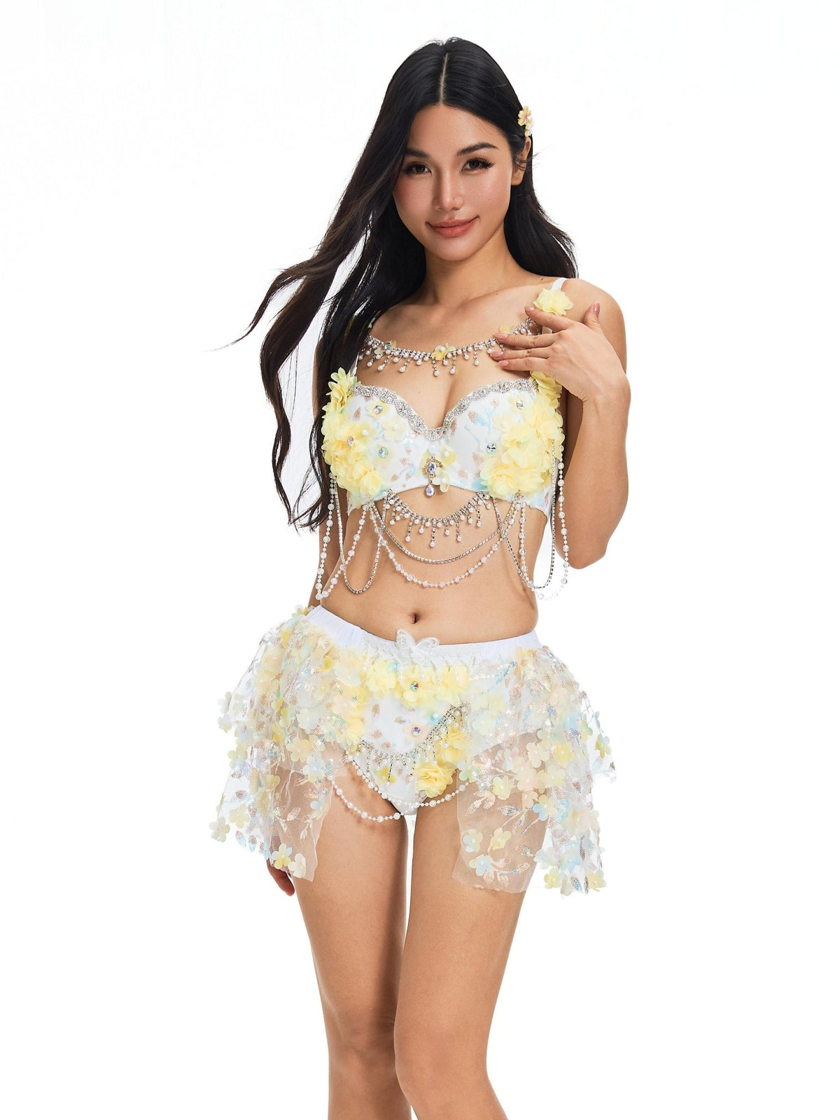 Lavendelle-Yellow-Top - ChillFit Rave