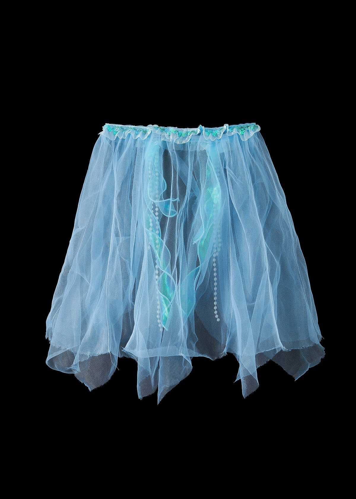 Lazuli - Blue - Skirt - ChillFit Rave