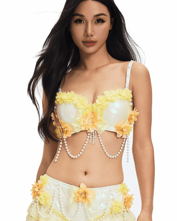 Lolly - Yellow - Top - ChillFit Rave