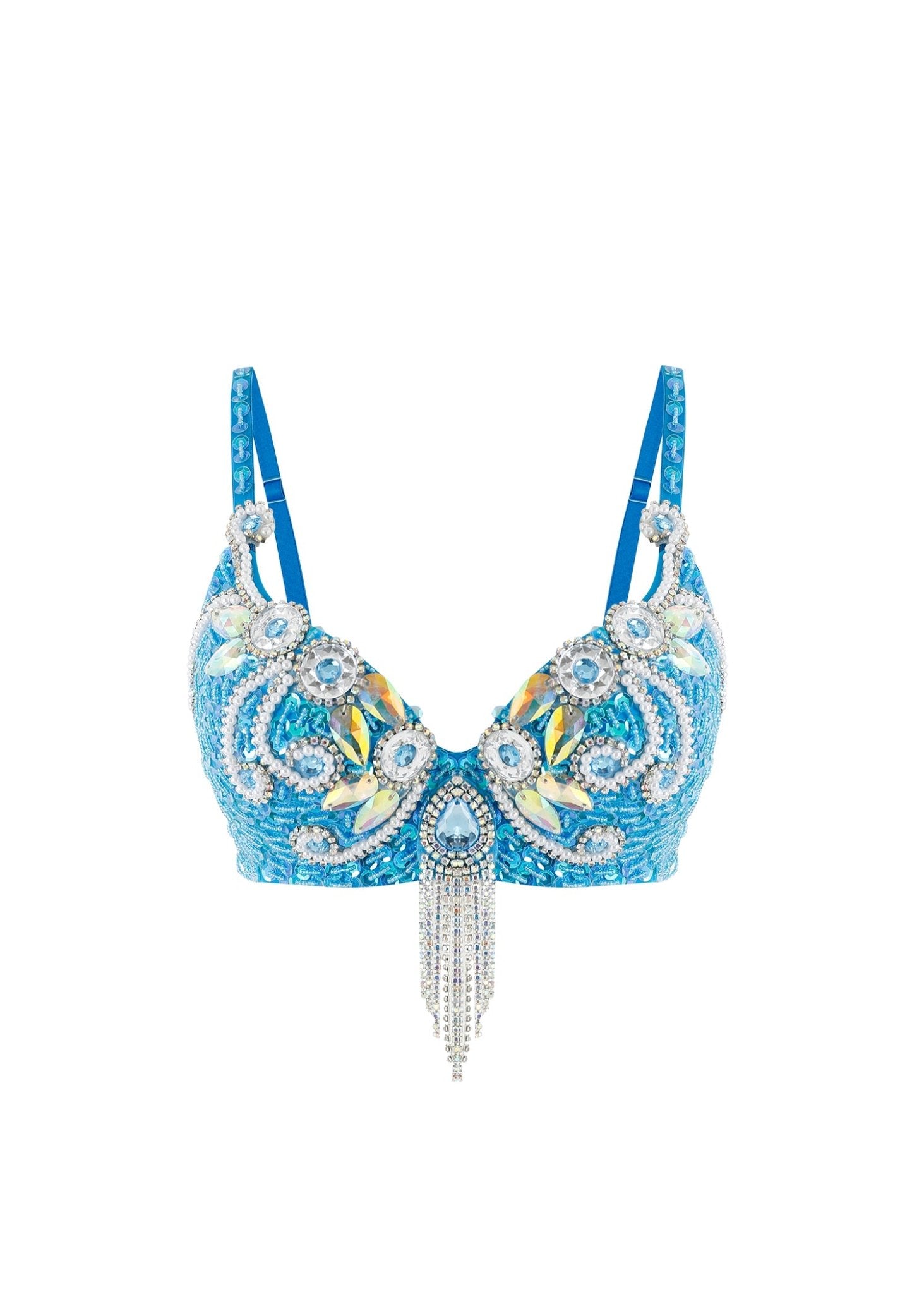Lustre - Aqua - Top - ChillFit Rave