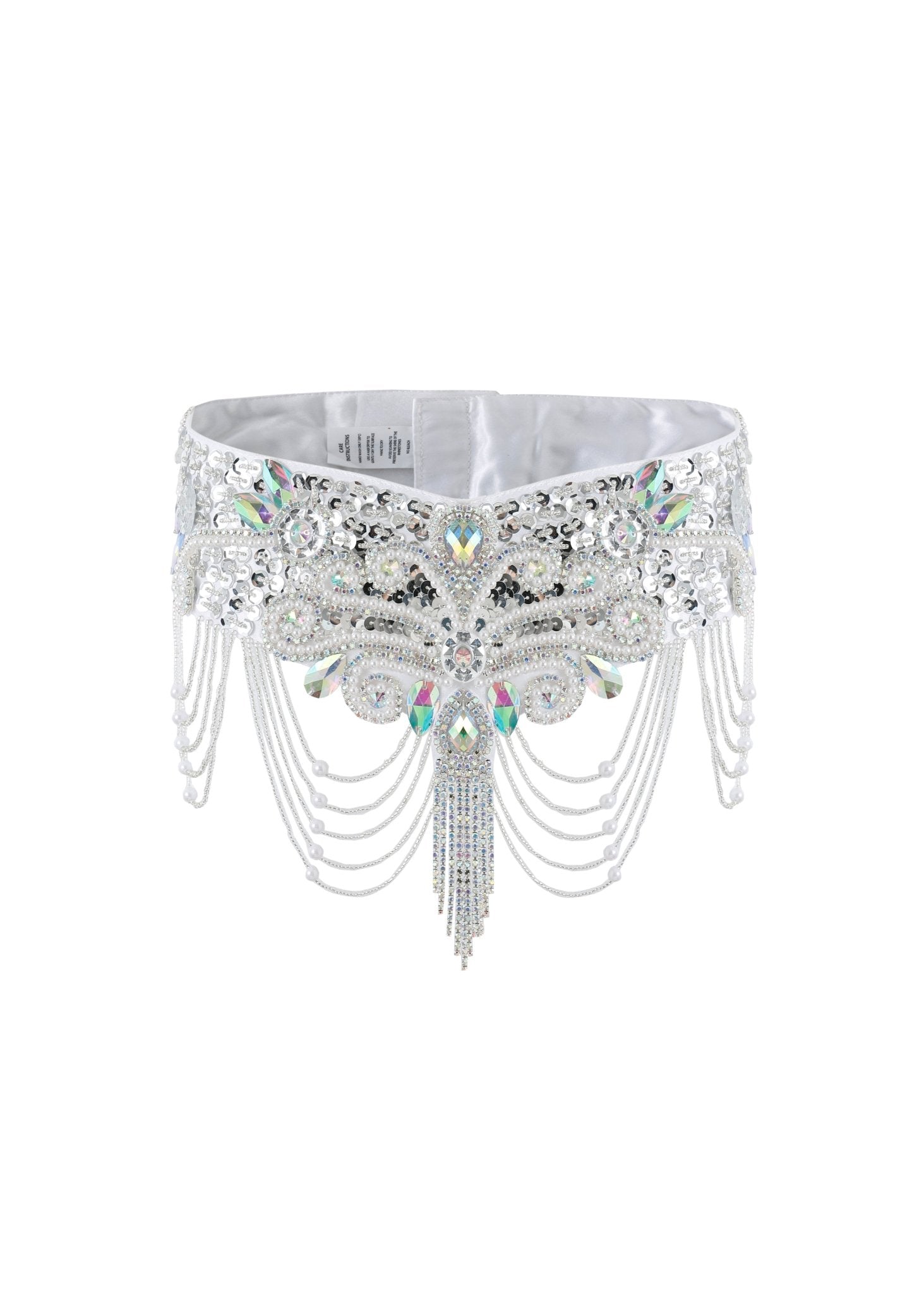 Lustre Silver Rave Bottom | Velvet Venom | Festival & EDC – ChillFit Rave