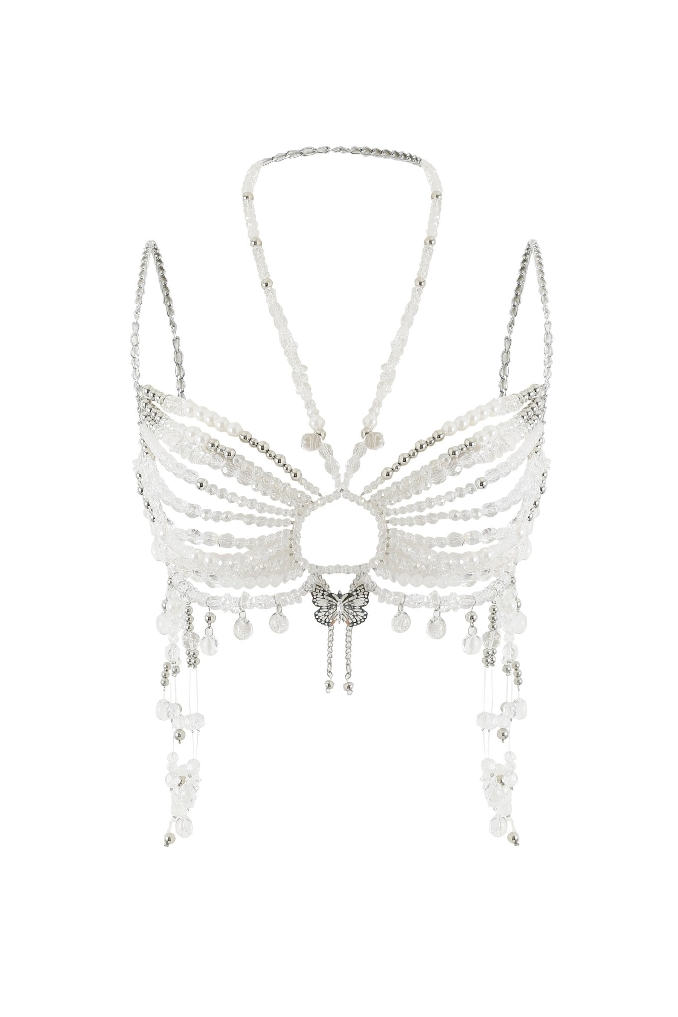 MARIPOSA- Beaded Top - ChillFit Rave