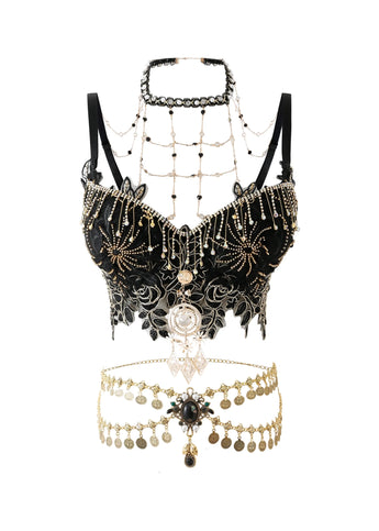 Nerelux - Black - Top - Chill Fit Rave