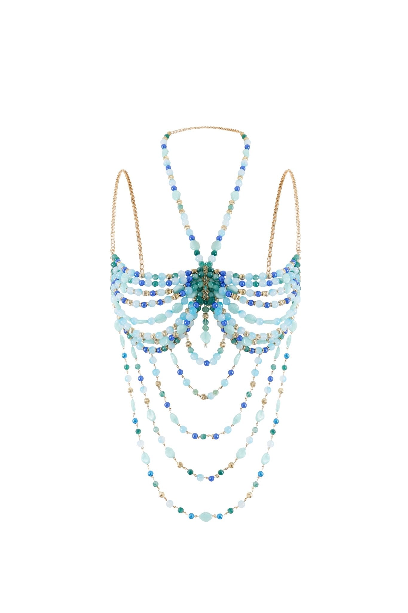 NIXIE- Beaded Top - ChillFit Rave