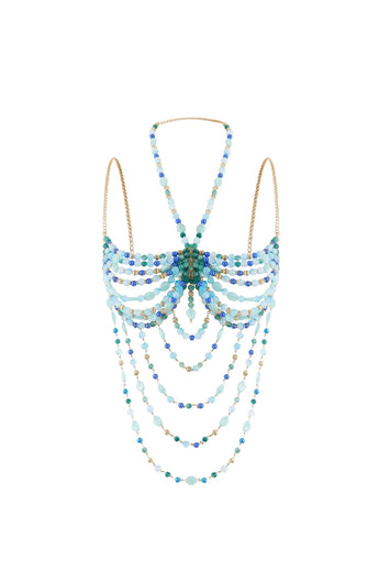 NIXIE- Beaded Top - ChillFit Rave