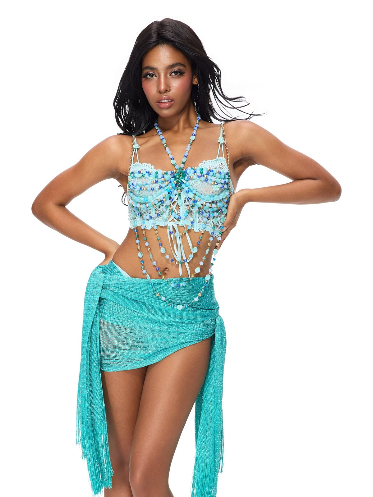 Nixie w Pashmina- Full Set - ChillFit Rave