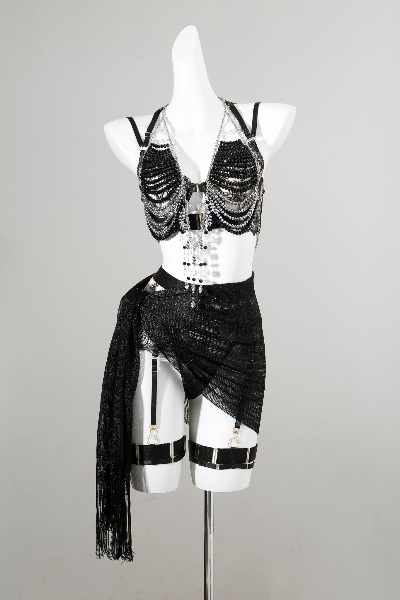 Onyx w Pashmina- Full Set - ChillFit Rave