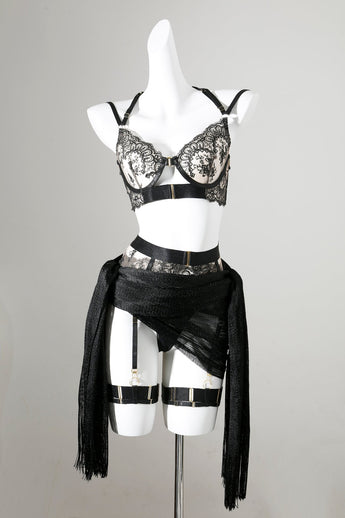 Onyx w Pashmina- Full Set - ChillFit Rave